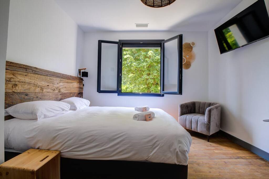 Combe Jolie Clim, Piscine & Jacuzzi Villa Saint-Vincent-de-Cosse ภายนอก รูปภาพ